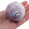 Lepidolit, sfera unicat, R34, imagine 2