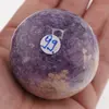 Lepidolit, sfera unicat, N2, imagine 3