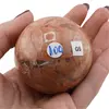 Piatra lunii piersica, sfera unicat, G5, imagine 2