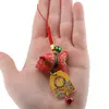 Saculet Feng Shui mic pentru prosperitate, rosu, imagine 3