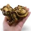 Statueta Feng Shui cu Tigru si Liliacul prosperitatii - 9,5cm, imagine 4