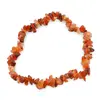 Bratara pe elastic cu pietre chips Carneol