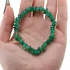 Bratara pe elastic cu pietre chips Onix verde, imagine 3