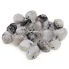 Piatra lunii cu turmalina cristal rulat, 15-20g