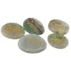 Cristal slefuit Aventurin cu afirmatie gravata -  Desire, imagine 2