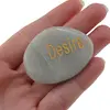 Cristal slefuit Aventurin cu afirmatie gravata -  Desire, imagine 4