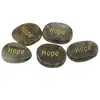 Cristal slefuit Labradorit cu afirmatie gravata - Hope, imagine 2