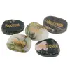 Cristal slefuit Mossagat cu afirmatie gravata -  Happiness, imagine 2