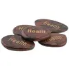 Cristal slefuit Obsidian mahon cu afirmatie gravata - Health, imagine 3