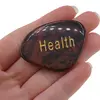 Cristal slefuit Obsidian mahon cu afirmatie gravata - Health, imagine 4