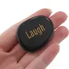 Cristal slefuit Onix cu afirmatie gravata - Laugh, imagine 4