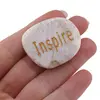Cristal slefuit Scolecit cu afirmatie gravata -  Inspire, imagine 4