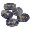 Cristal slefuit Sodalit cu afirmatie gravata - Healing, imagine 2