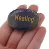 Cristal slefuit Sodalit cu afirmatie gravata - Healing, imagine 4
