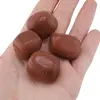 Goldstone maro cristal rulat, 12-16g, imagine 4