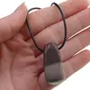 Pandantiv rulat cu gaura orizontala Shiva Lingam, imagine 4