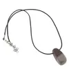 Pandantiv rulat cu gaura orizontala Shiva Lingam