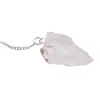 Pendul radiestezie din Cristal de stanca brut, imagine 2