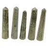 Turn / Obelisc cu opt fatete din Jasp verde, 60-90g