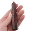 Turn / Obelisc cu opt fatete din Obsidian mahon, 50-70g, imagine 3