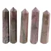 Turn / Obelisc cu opt fatete din Rodonit, 110-140g