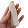 Turn / Obelisc cu patru fatete din Piatra lunii crem, 70-90g, imagine 3