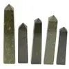 Turn / Obelisc cu patru fatete din Jasp verde, 110-130g