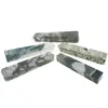 Turn / Obelisc cu patru fatete din Moss agat, 90-110g, imagine 2