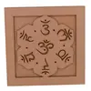 Cutie gravata cu mantra Om Mani Padme Hum si 7 chakre - 16,5cm