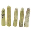Turn / Obelisc cu opt fatete din Jad olive, 60-80g