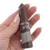 Turn / Obelisc cu opt fatete din Shiva lingam, 60-80g, imagine 3