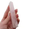 Turn / Obelisc cu patru fatete din Cuart roz, 60-80g, imagine 3