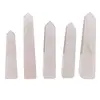 Turn / Obelisc cu patru fatete din Cuart roz, 60-80g