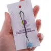 Accesoriu cu pietre semipretioase Agat albastru sfera 10mm si Opalit 4mm, imagine 3