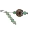 Accesoriu cu pietre semipretioase Agat maro sfera 10mm si Aventurin 4mm, imagine 2