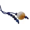 Accesoriu cu pietre semipretioase Agat maro sfera 10mm si Lapis lazuli 4mm, imagine 2