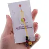 Accesoriu cu pietre semipretioase Agat maro sfera 10mm si mix cristale 6mm, imagine 3