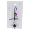 Accesoriu cu pietre semipretioase Agat mov sfera 10mm si Sidef 4mm