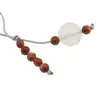 Accesoriu cu pietre semipretioase Agat natural sfera 10mm si Goldstone maro 4mm, imagine 2