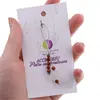 Accesoriu cu pietre semipretioase Agat natural sfera 10mm si Goldstone maro 4mm, imagine 3