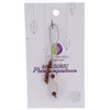 Accesoriu cu pietre semipretioase Agat natural sfera 10mm si Goldstone maro 4mm