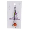 Accesoriu cu pietre semipretioase Agat portocaliu sfera 12mm si Cuart roz 4mm