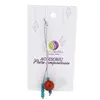 Accesoriu cu pietre semipretioase Agat portocaliu sfera 12mm si Turcoaz 4mm
