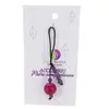 Accesoriu cu pietre semipretioase Agat roz sfera 12mm si Ametist 4mm