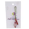 Accesoriu cu pietre semipretioase Agat roz sfera 12mm si Coral 4mm