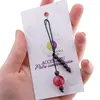 Accesoriu cu pietre semipretioase Agat roz sfera 12mm si Granat 4mm, imagine 3