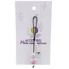 Accesoriu cu pietre semipretioase Agat roz sfera 12mm si Onix alb 4mm