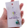 Accesoriu cu pietre semipretioase Agat verde sfera 10mm si Labradorit 4mm, imagine 4