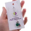 Accesoriu cu pietre semipretioase Agat verde sfera 10mm si mix cristale 4mm, imagine 3