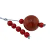 Accesoriu cu pietre semipretioase Coral rosu pasta sfera 14mm si Coral rosu 5mm, imagine 2